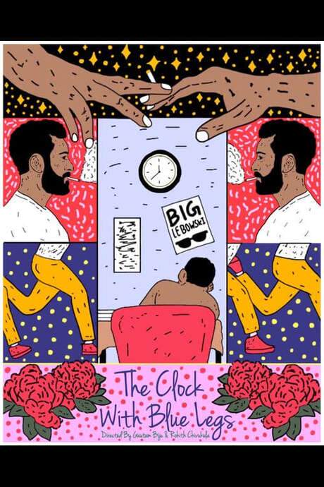 The Clock With Blue Legs